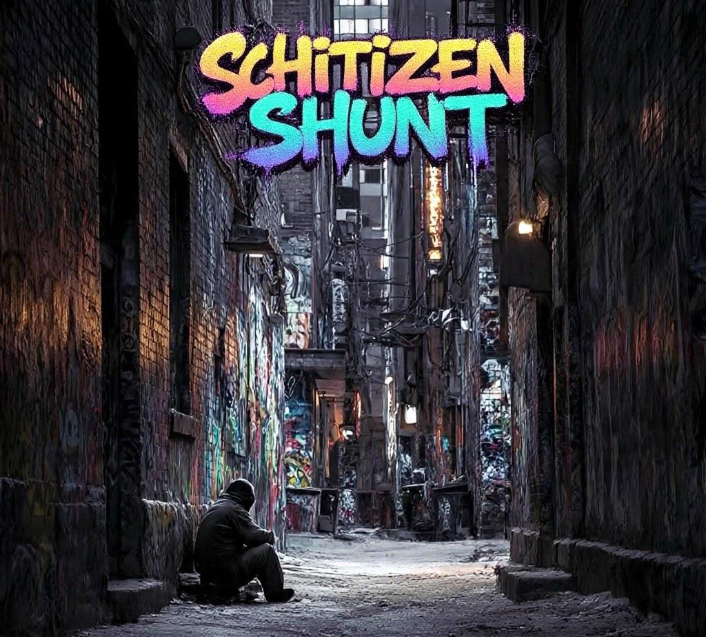 SCHITIZEN SHUNT graffiti alley