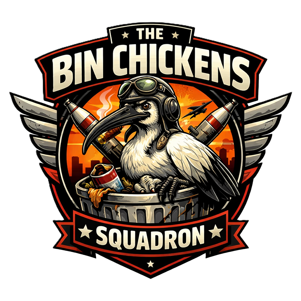 THE BIN CHICKENS SQUADRON