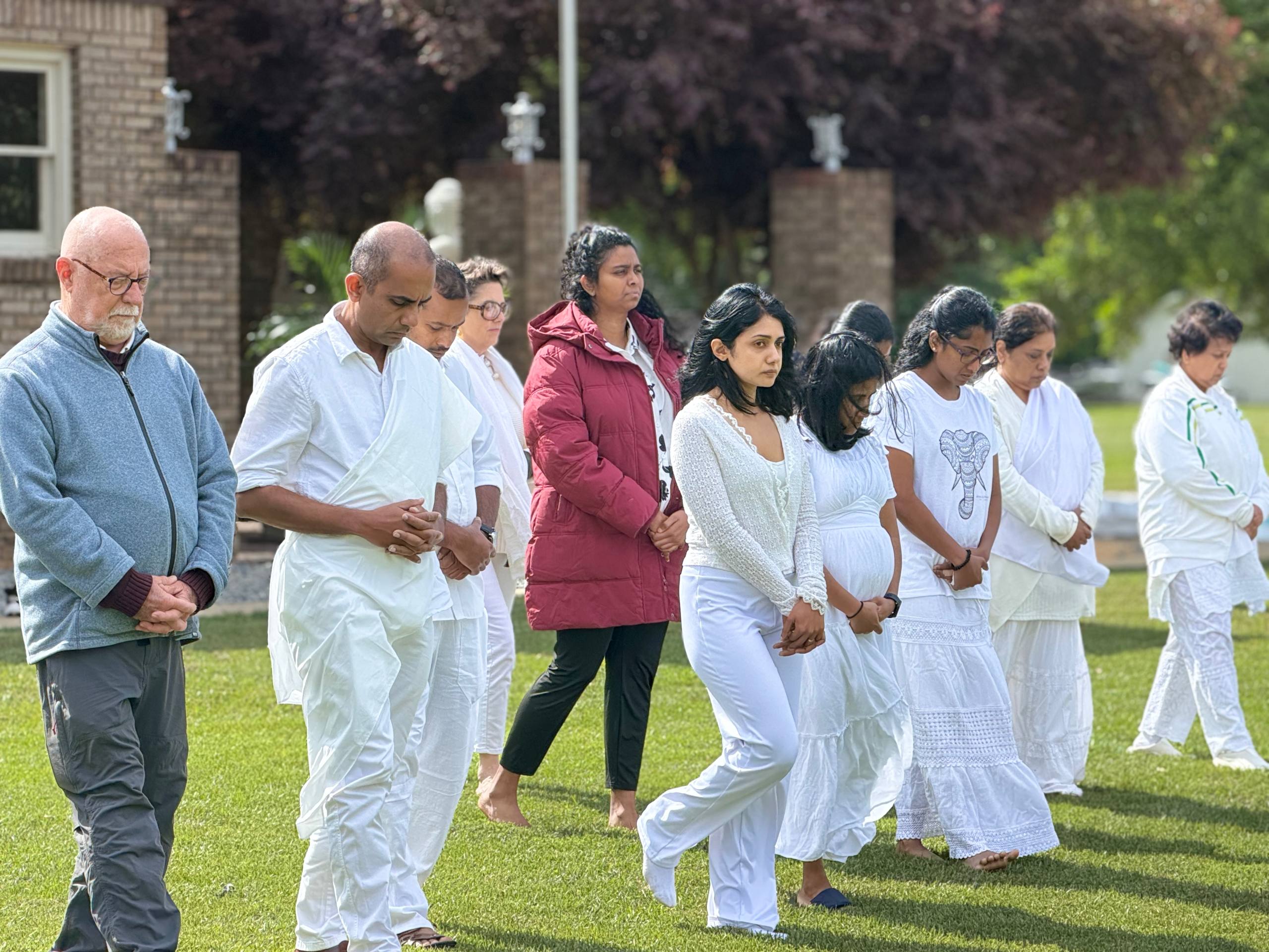Vesak Outdoor Practice