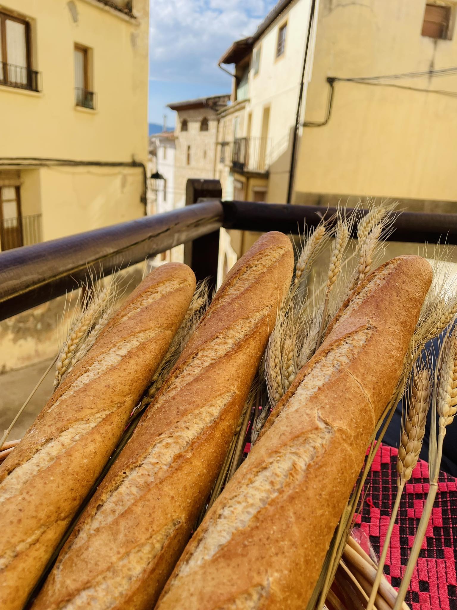 Baguettes recién hechas