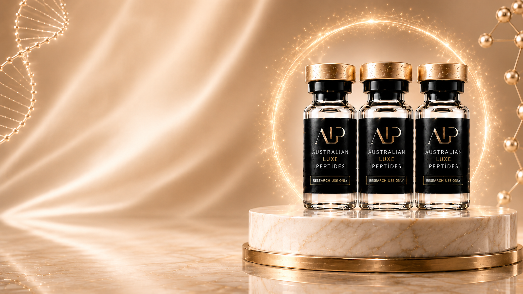 Australian Luxe Peptides research vials