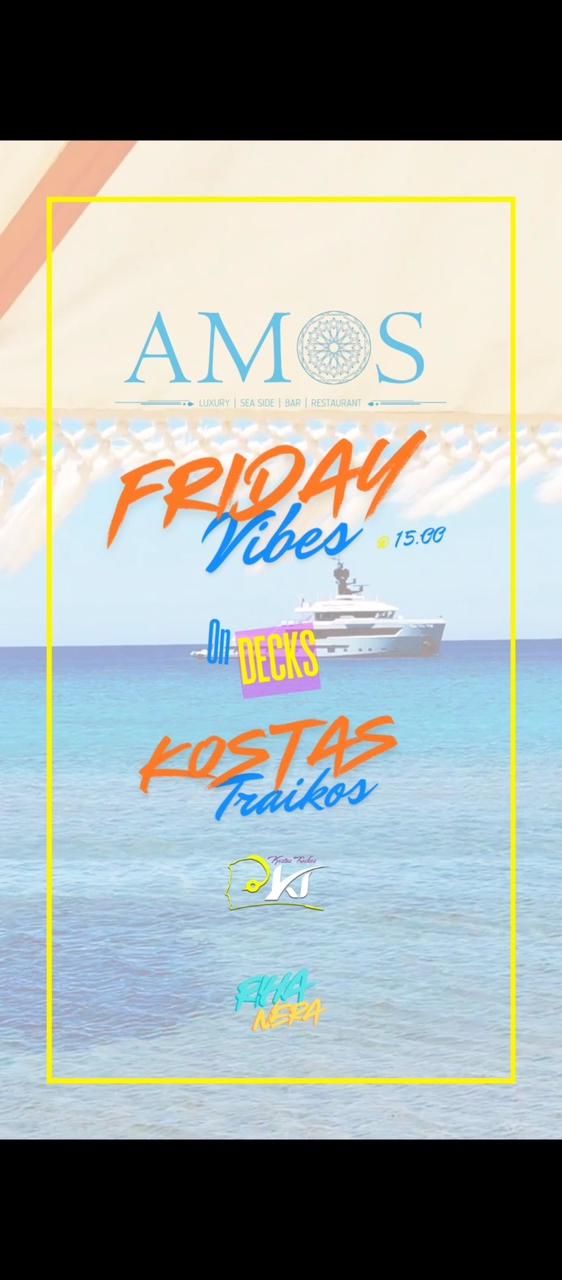 Friday Vibes — Kostas Traikos On Decks
