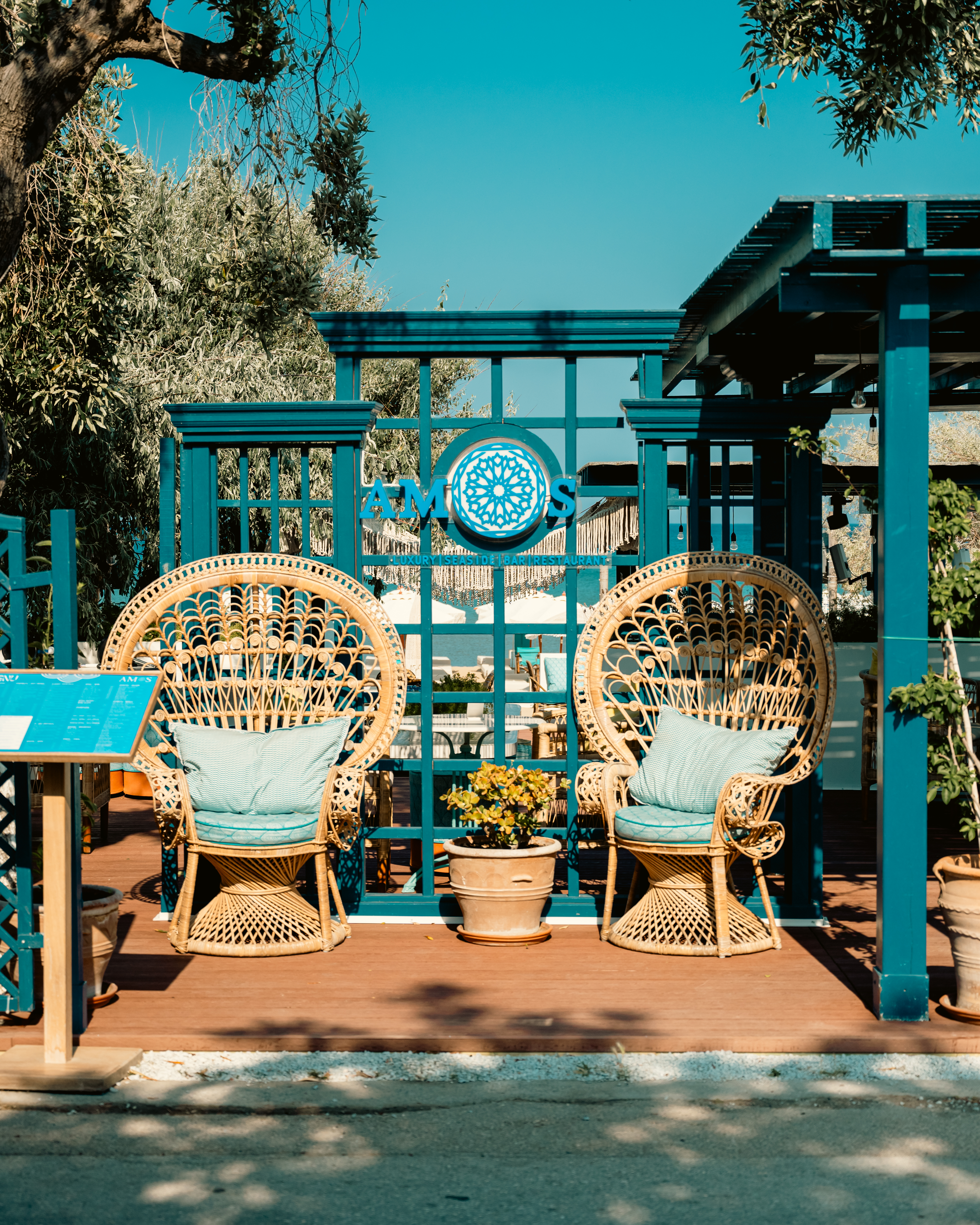 AMOS seaside entrance