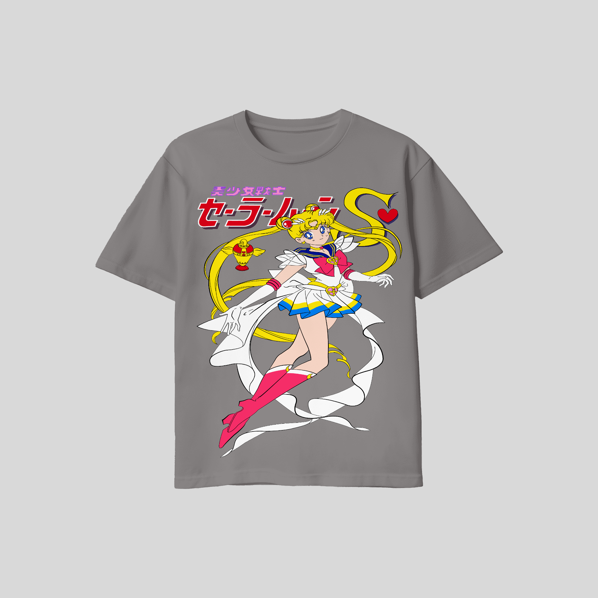 Sailor Moon Gray Tee