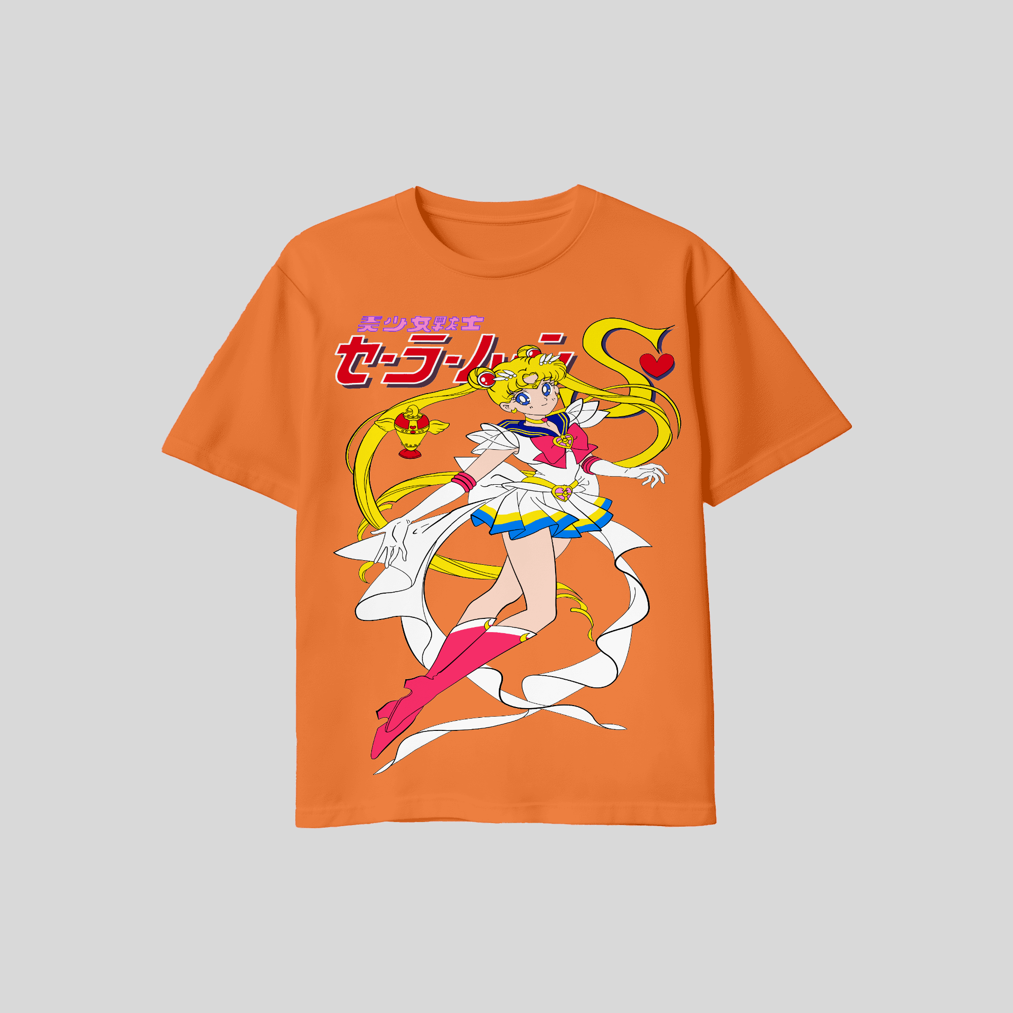 Sailor Moon Orange Tee