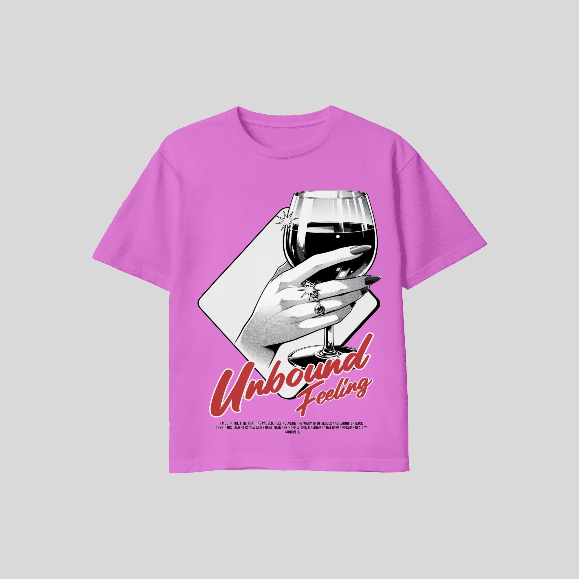 Unbound Feeling Pink Tee