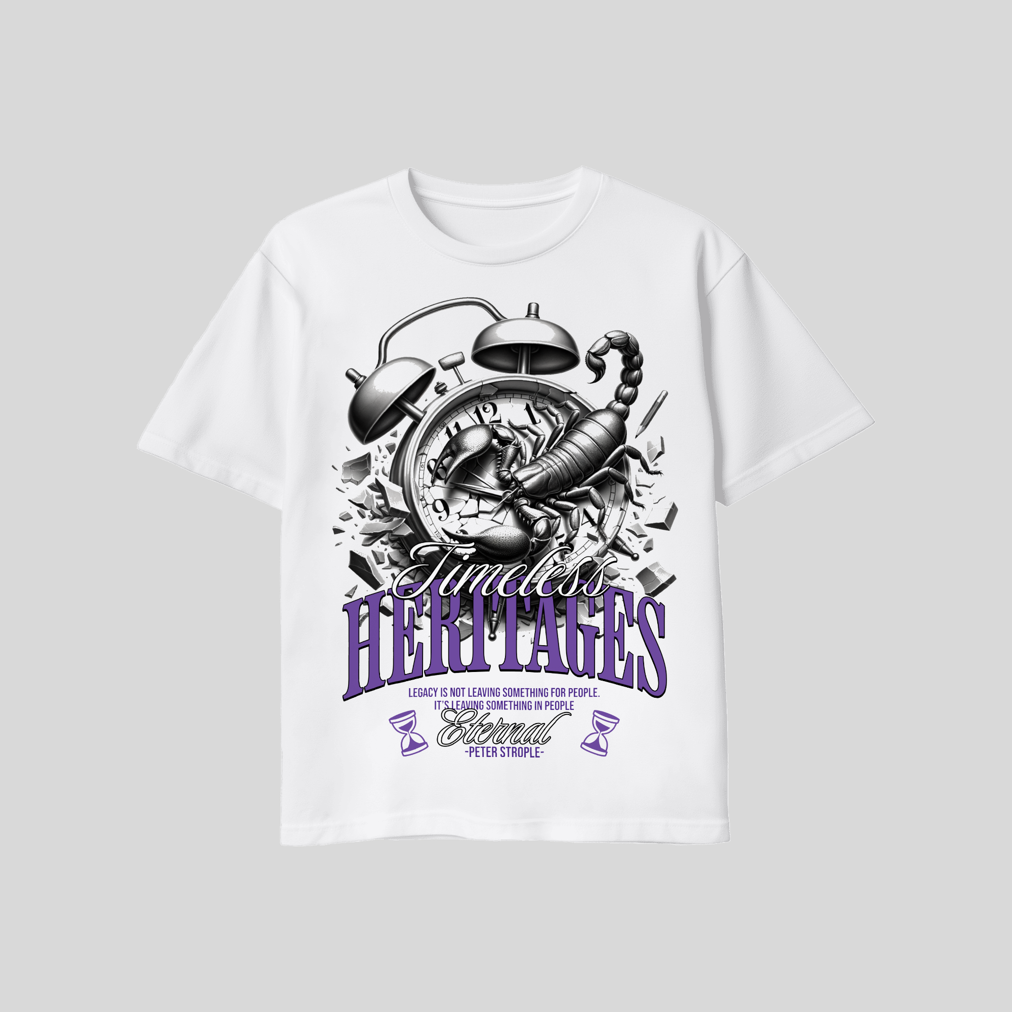 Timeless Heritage White Tee