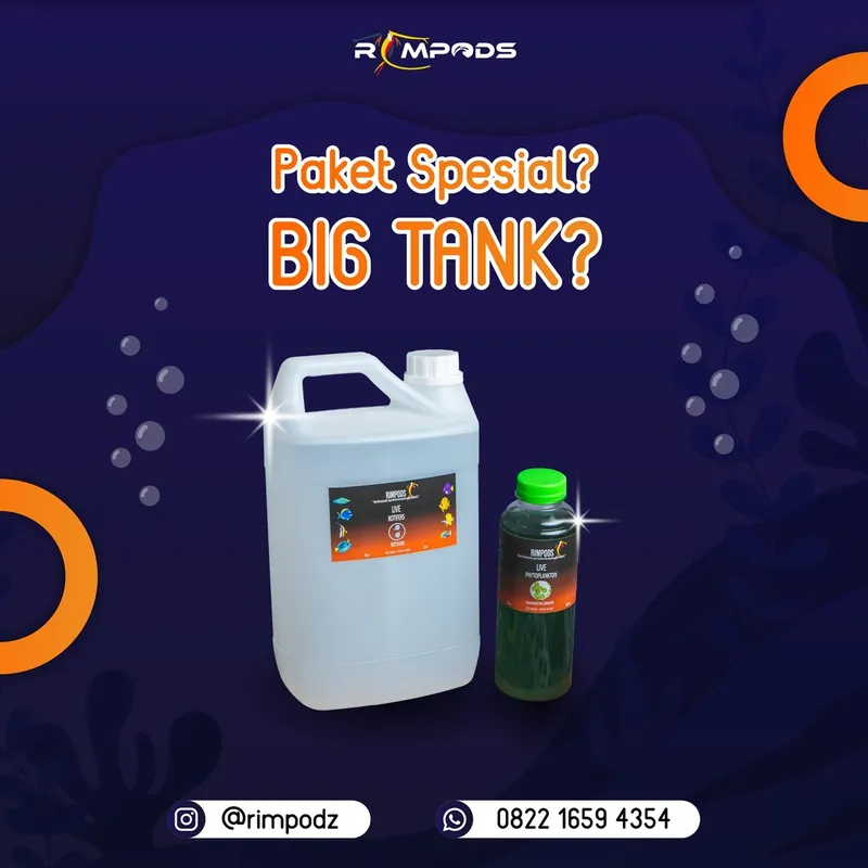 Rimpods Rotifera 2L + Phytoplankton