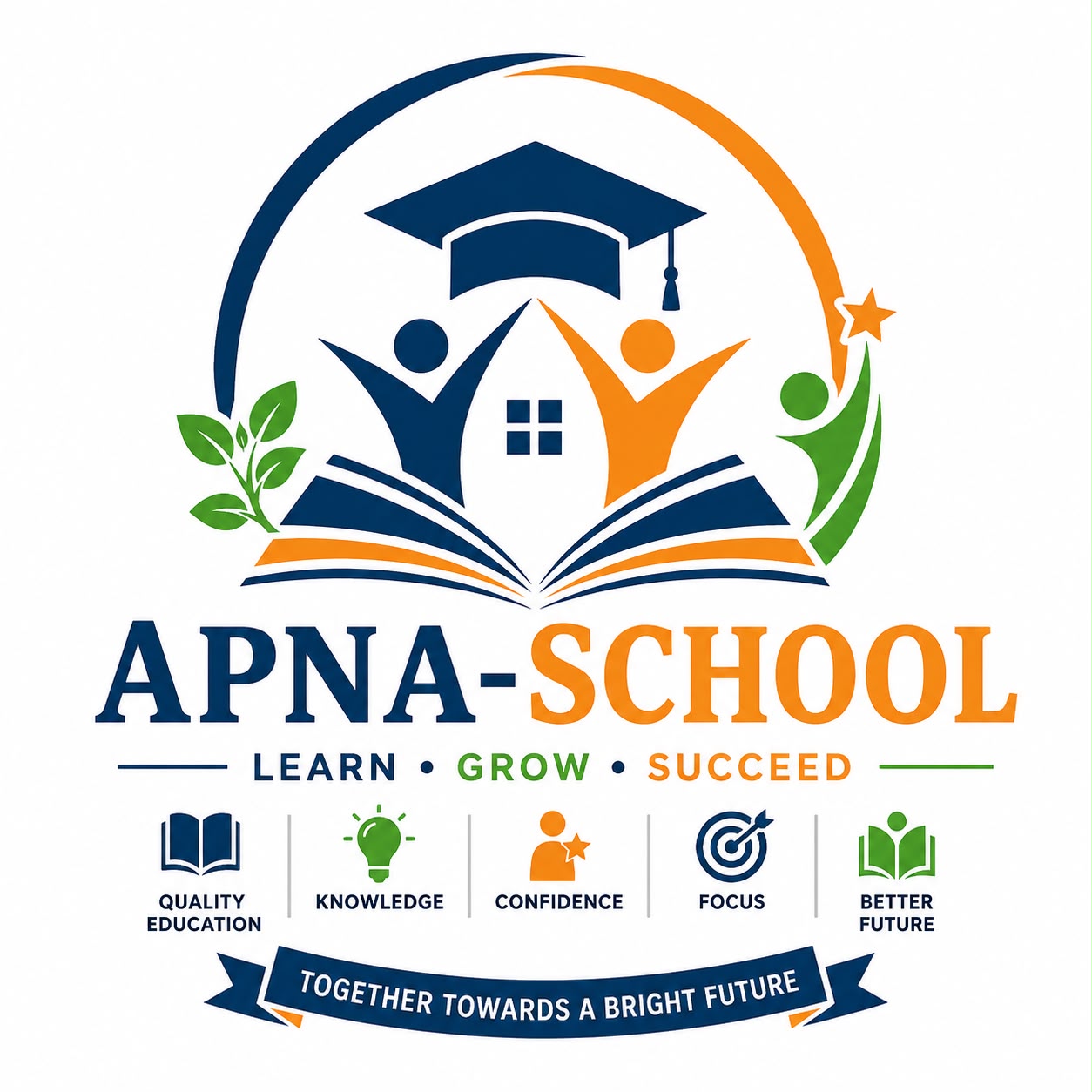 Apna-School logo