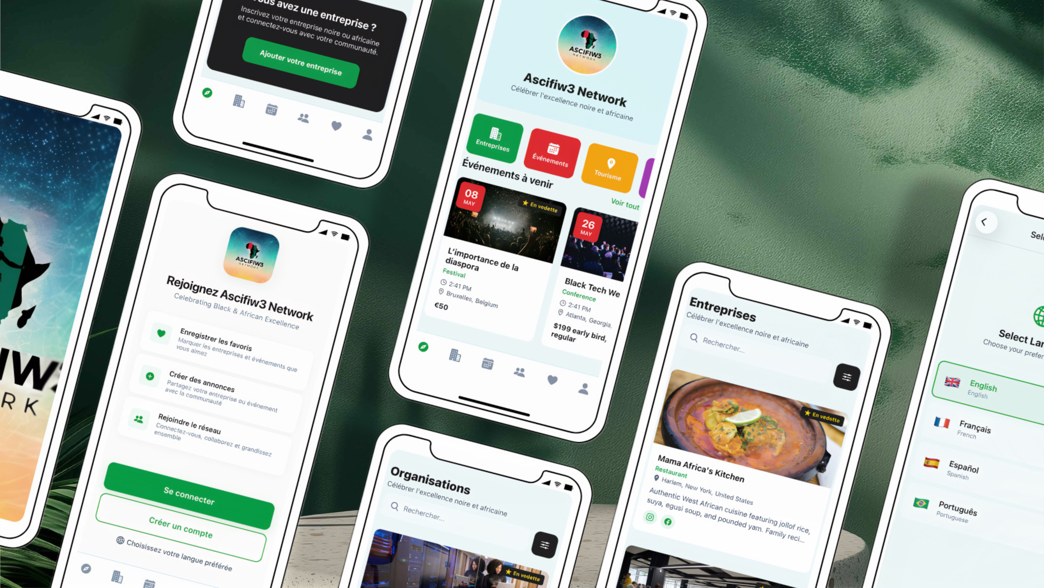 Ascifiw3 App Screenshots