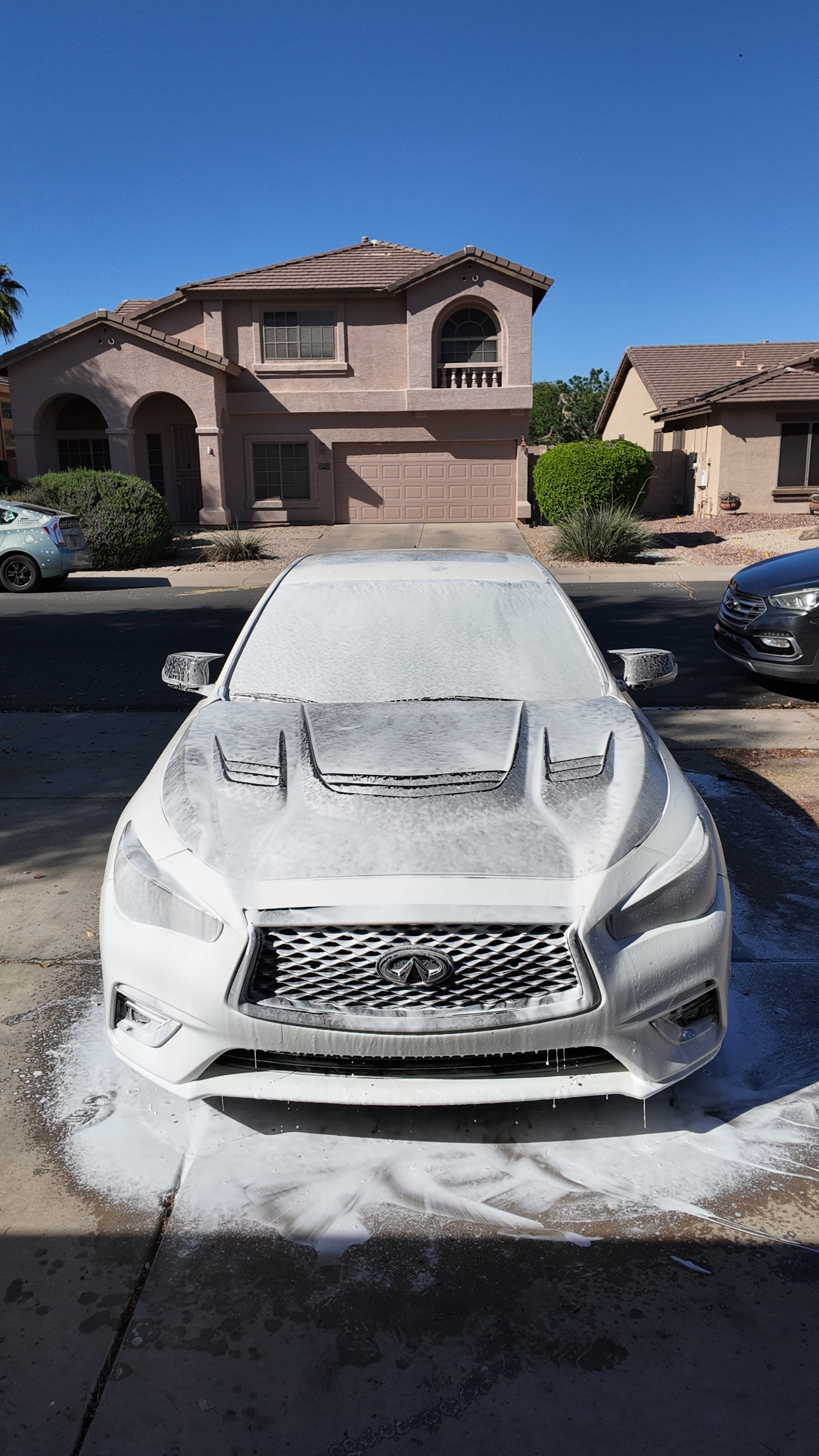Infiniti Q60 — Foam Bath