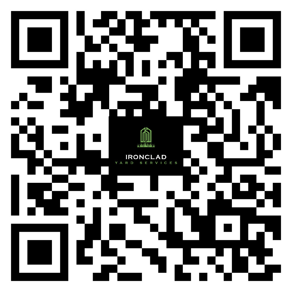 Scan to book Ironclad Yard Services