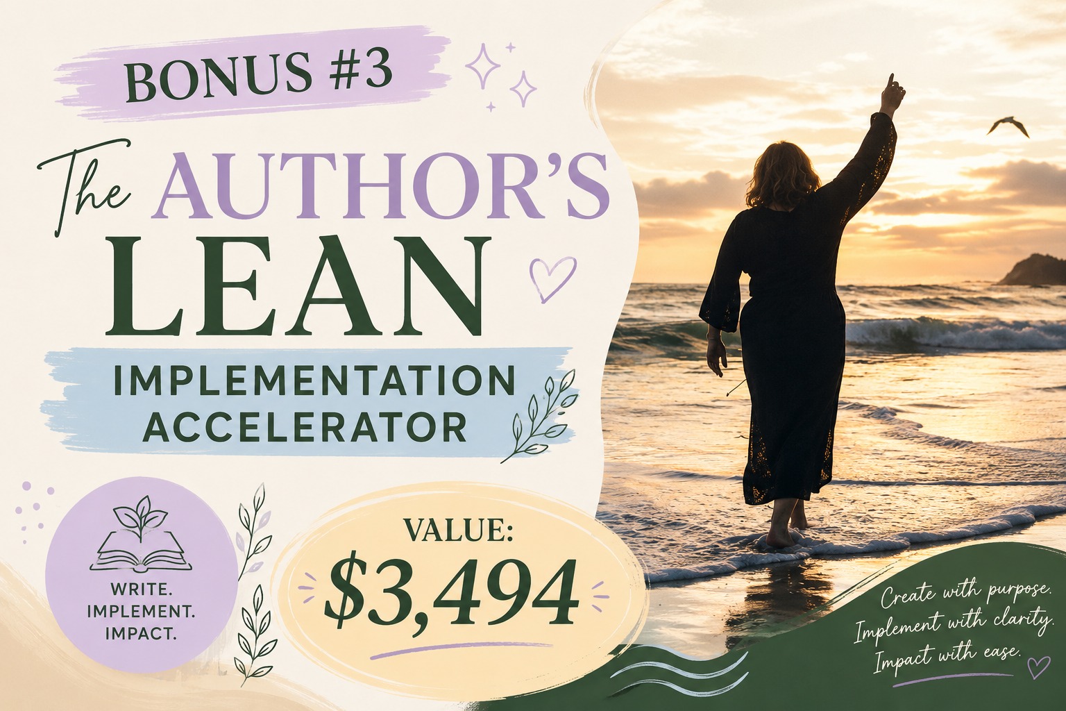 Bonus #3 — The Author's Lean Implementation Accelerator, $3,494 value