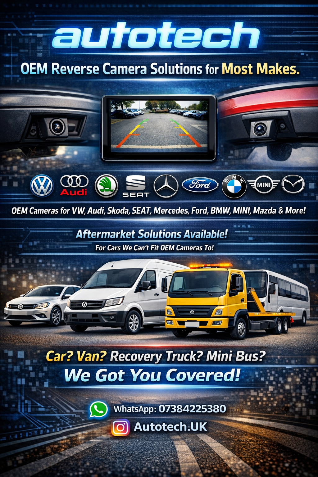 Reverse Cameras & Parking