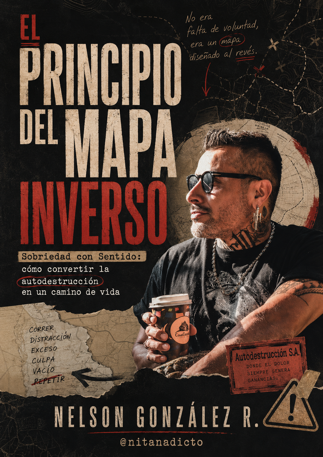 Portada del libro El Principio del Mapa Inverso por Nelson González R.