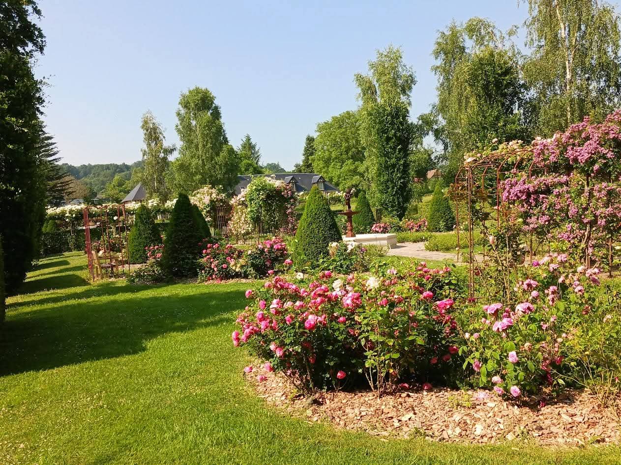 La roseraie du Jardin de Suzanne