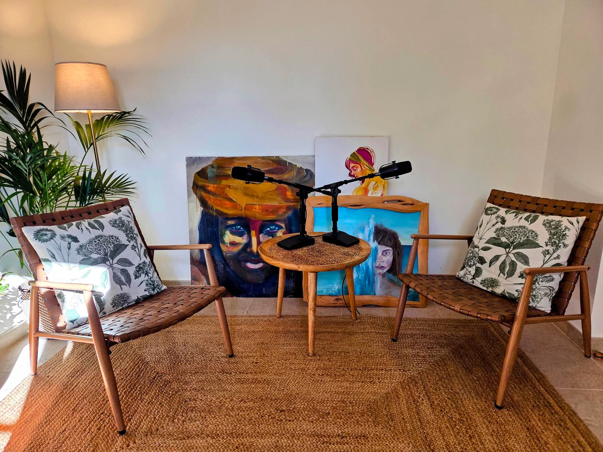 Recording studio at Savi Coliving