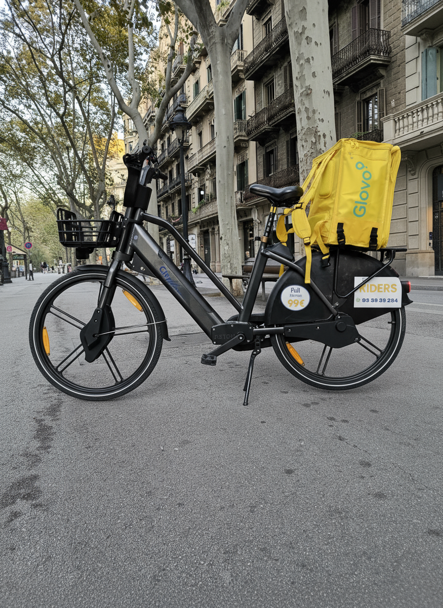 Las 7 averías más comunes en bicis cargo de delivery (y cómo evitarlas)