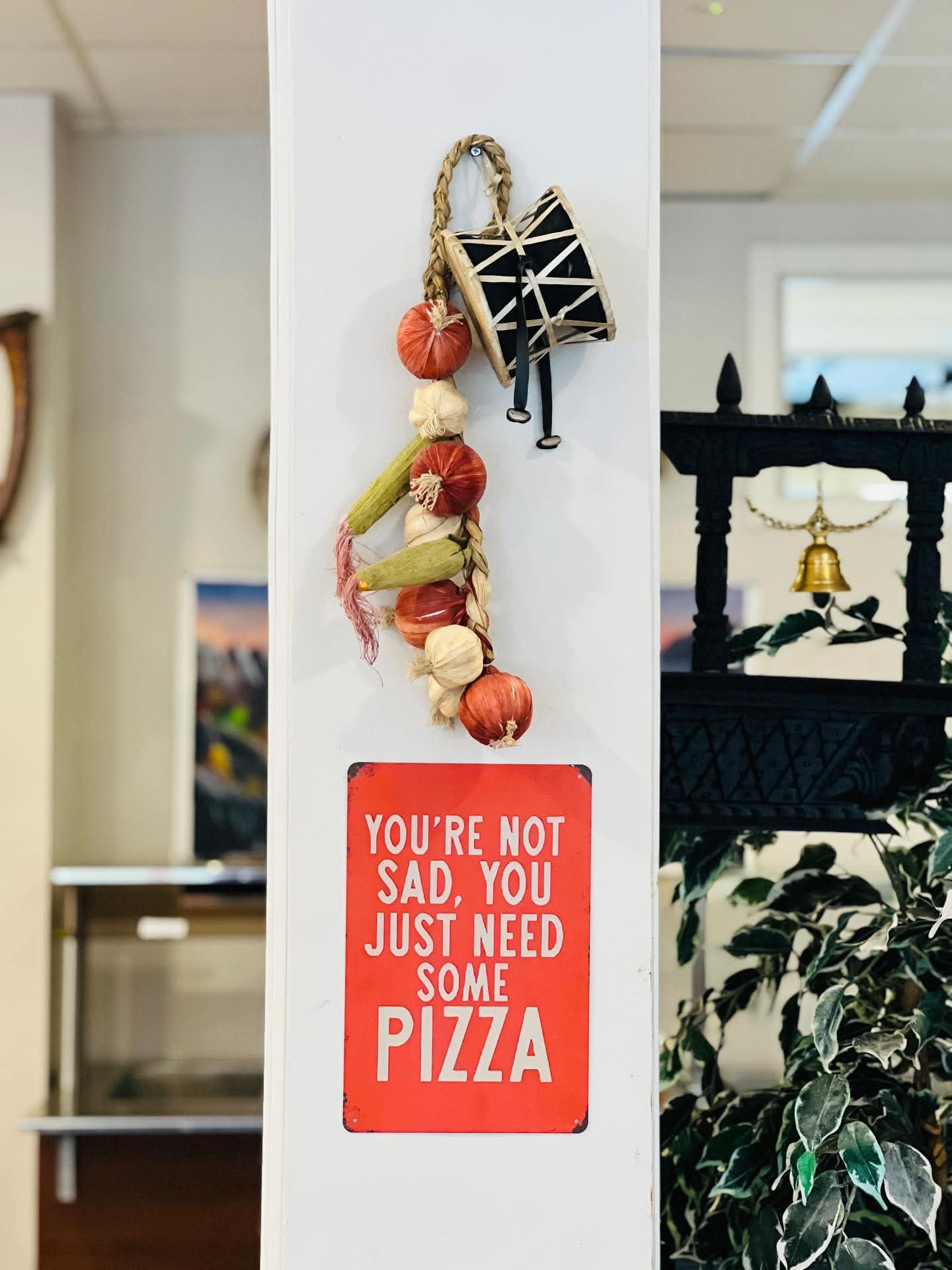 Du behöver lite pizza!