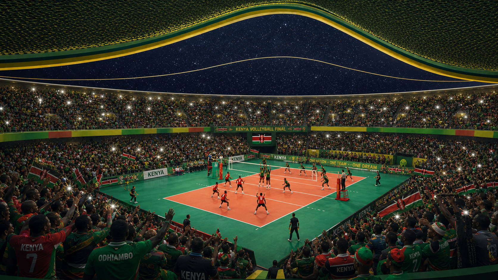 Volleyball — One Nation, One Team, One Dream