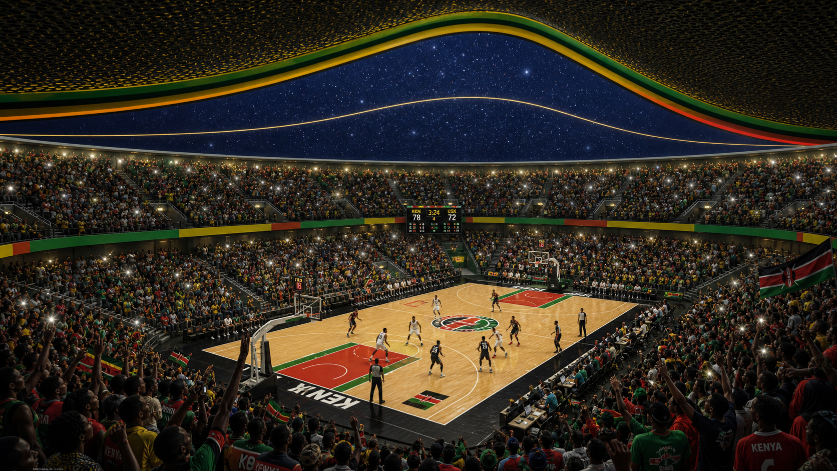 Basketball — Harambee Stars Hardwood