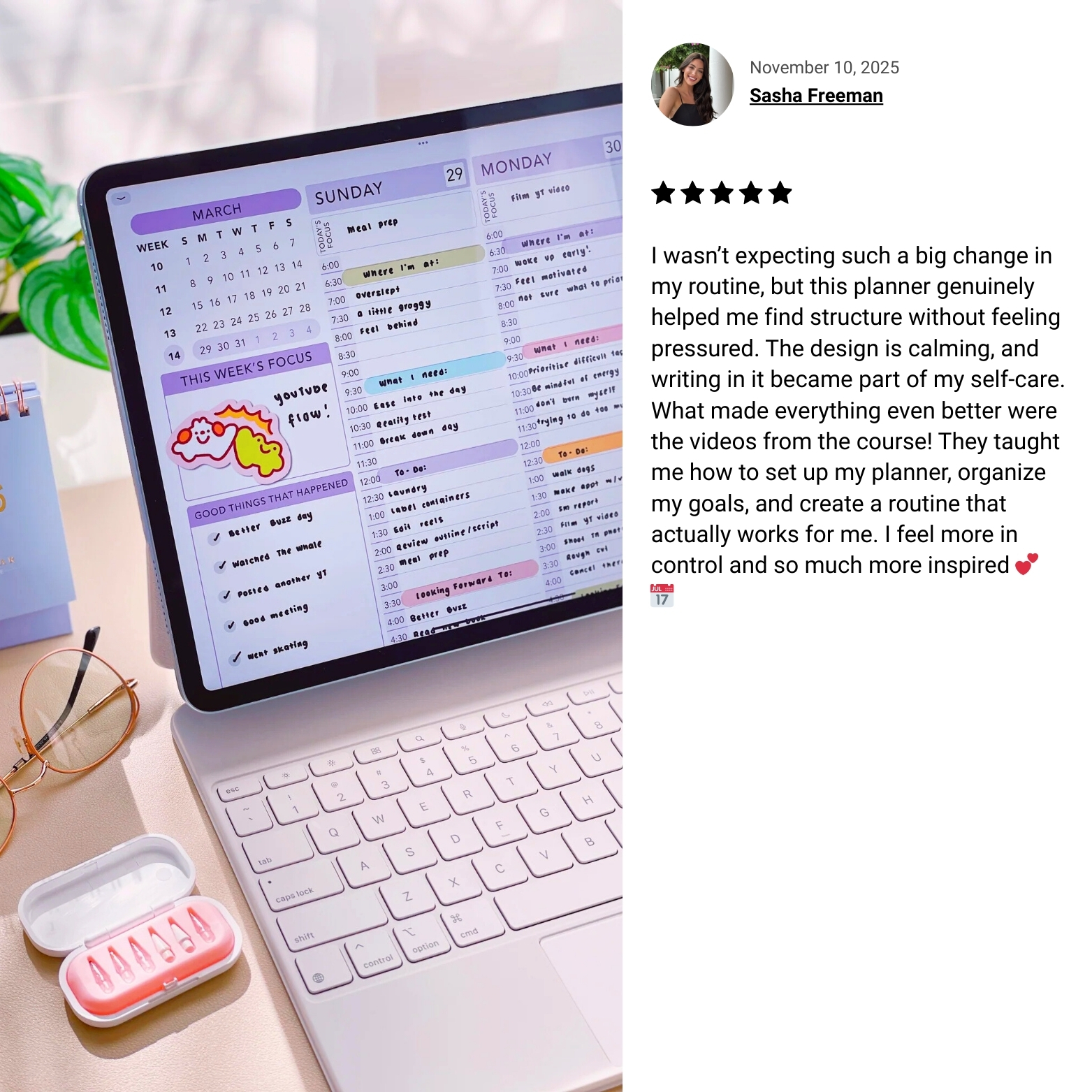 Sasha Freeman Review