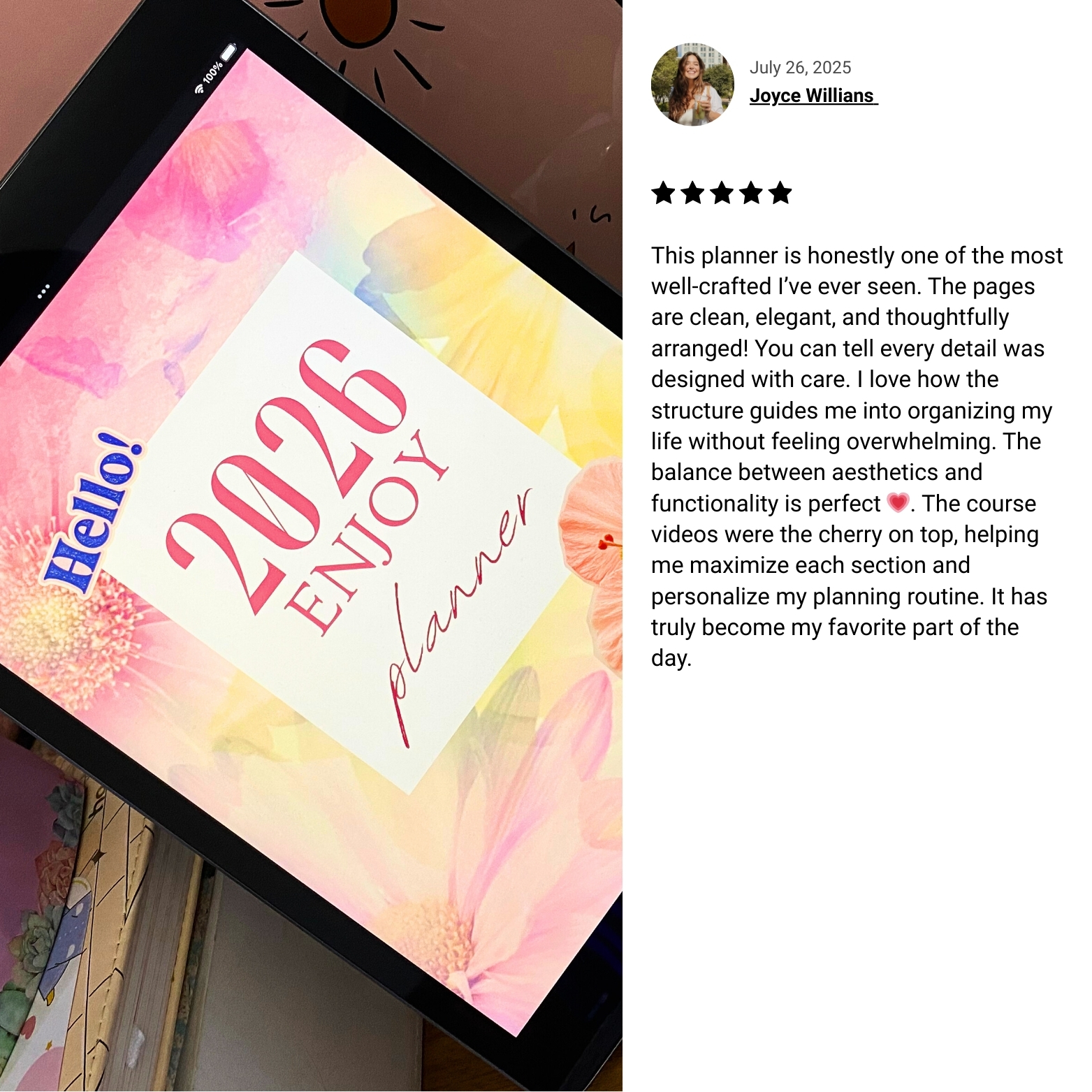 Joyce Willians Review