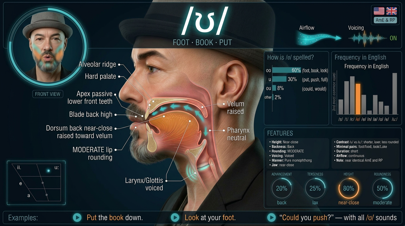 Vocal Fitness Phonetic Lab — /ʊ/ FOOT preview