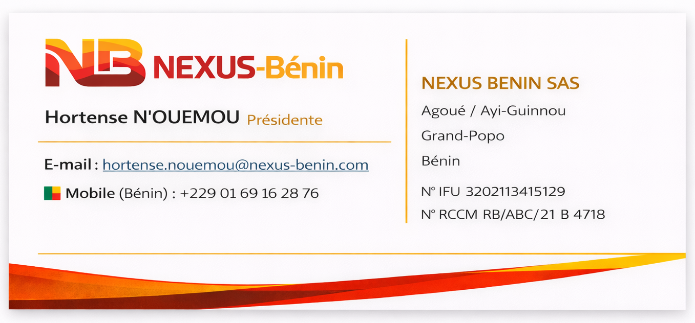Carte Nexus Benin