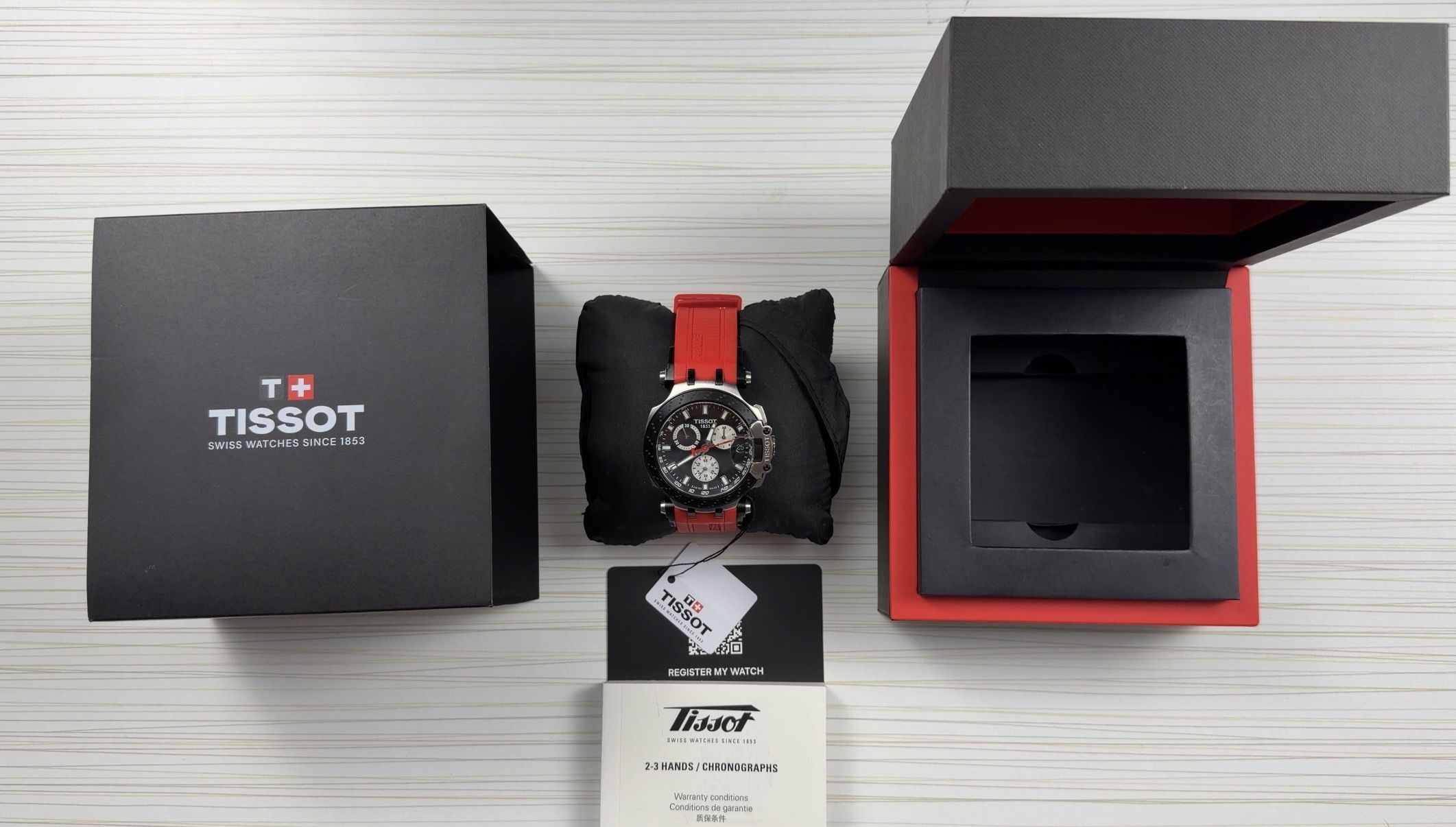 Tissot T-Race con accesorios completos