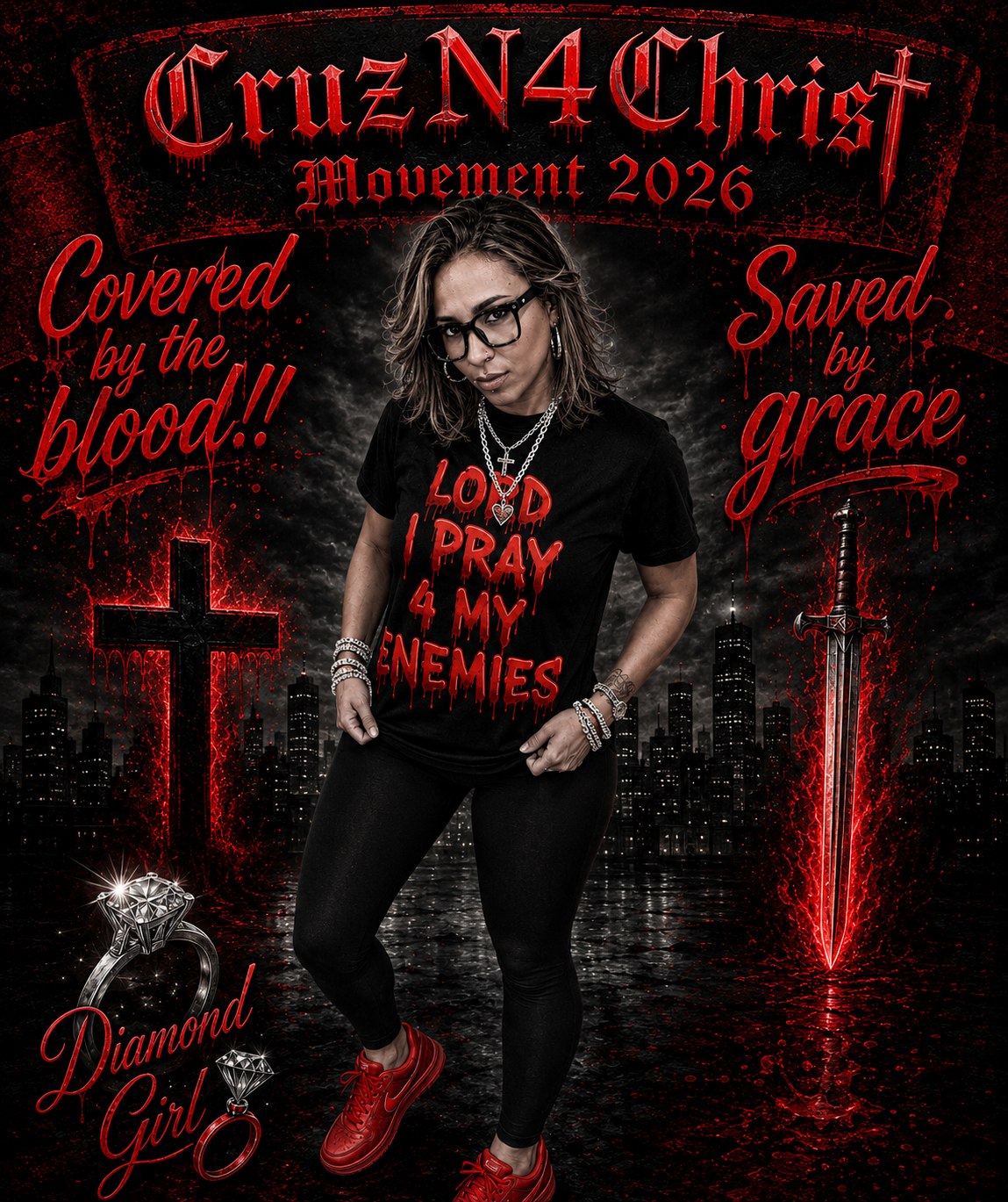 Lord I Pray 4 My Enemies Tee
