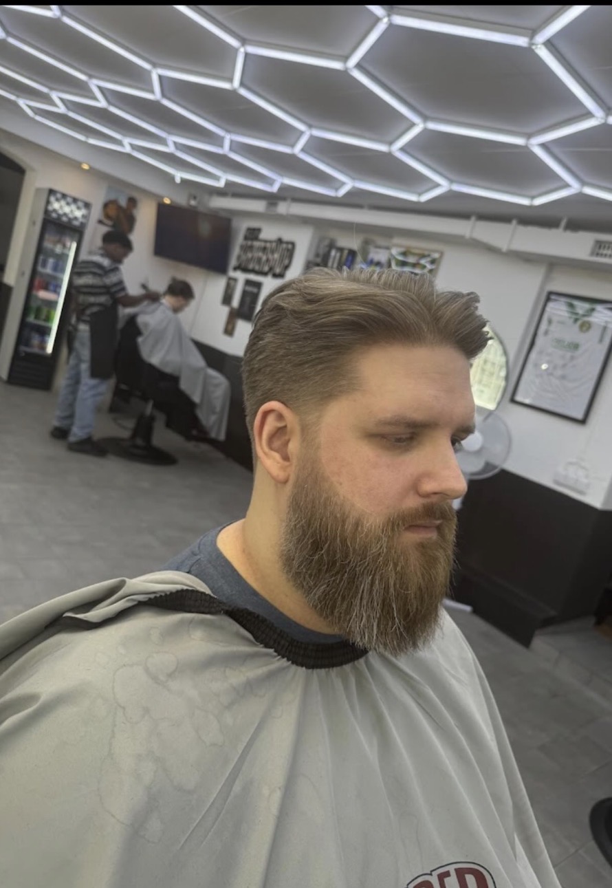 Taper fade & skägg