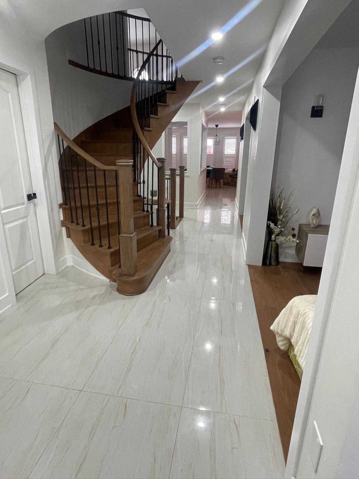 Complete Interior with Custom Flooring