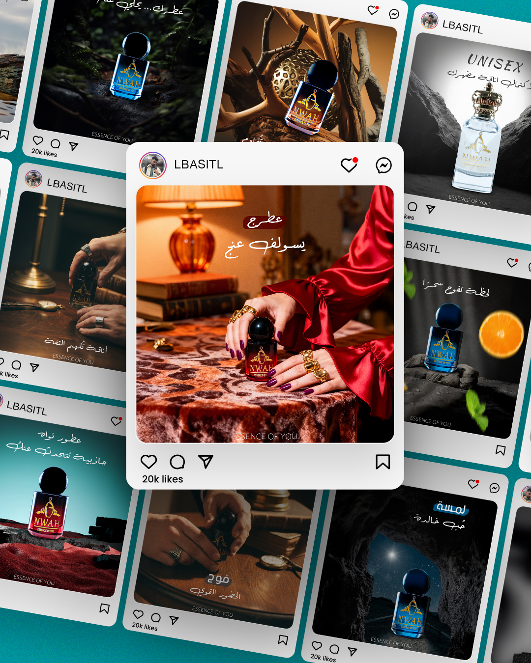 Perfume Social Grid