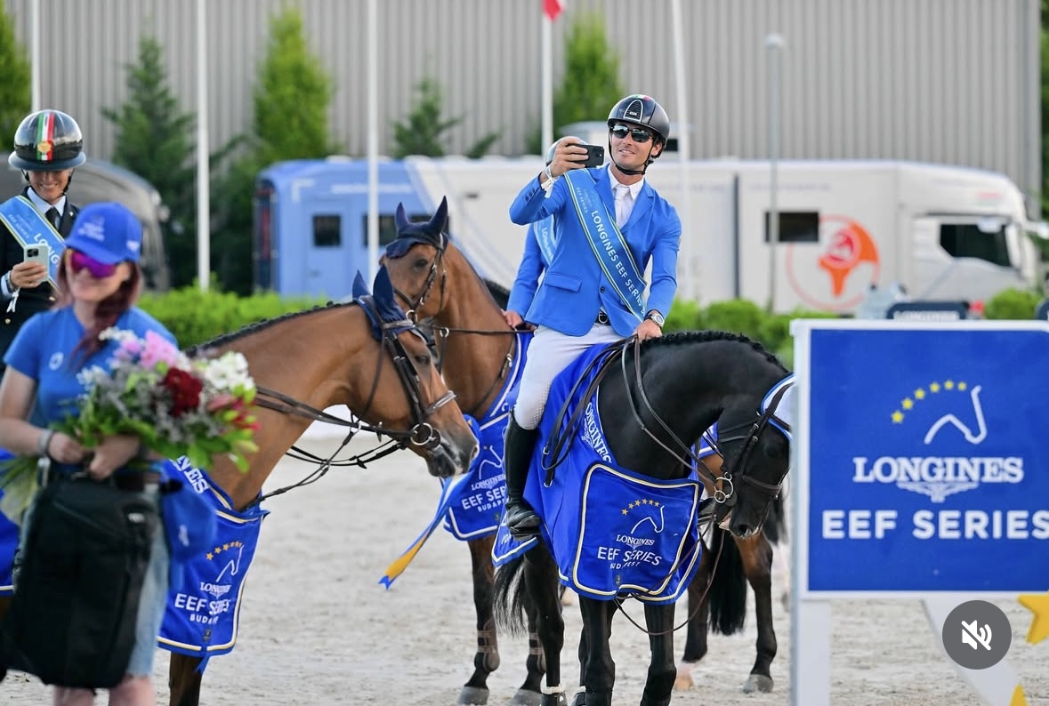 Second Place with Team Italy in the Longines EEF Series Nations Cup
