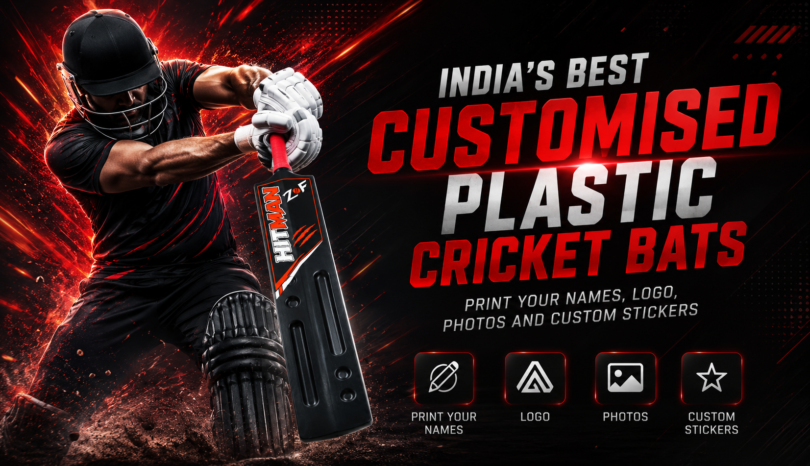 ZF Bats - India's Best Customized Plastic Cricket Bats