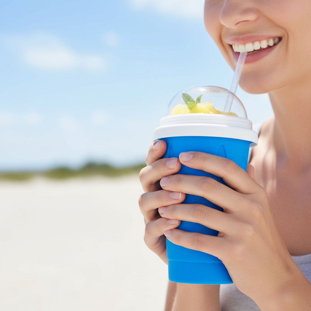 Frozen Magic Smoothie Cup — Quick-Frozen Squeeze Slushie