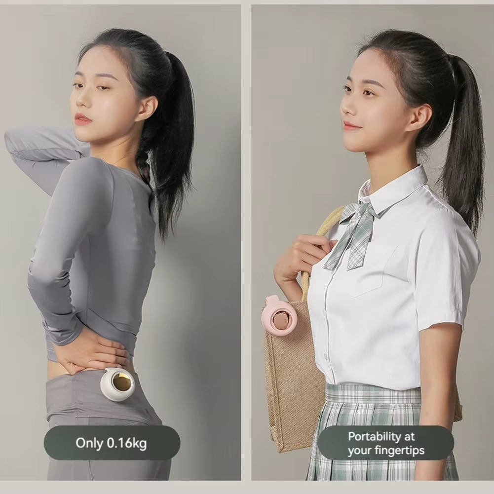 Whirlwind Clip Fan — Silent Leafless Belt Fan