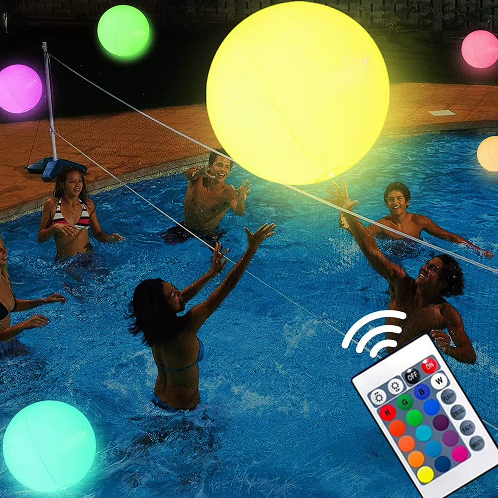Outdoor LED Garden Ball — 16-Color Remote Control