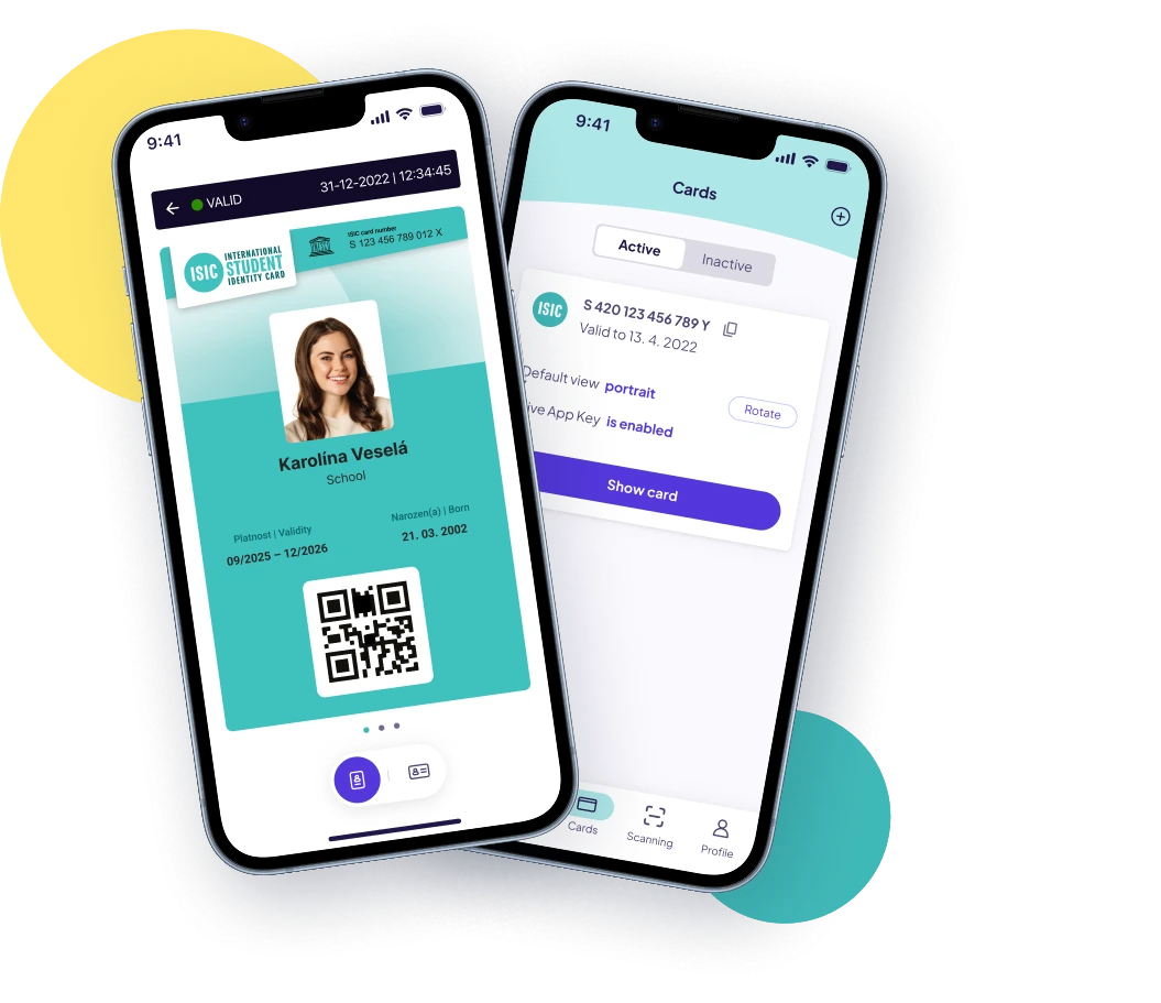 Alive App — legitimația digitală ISIC