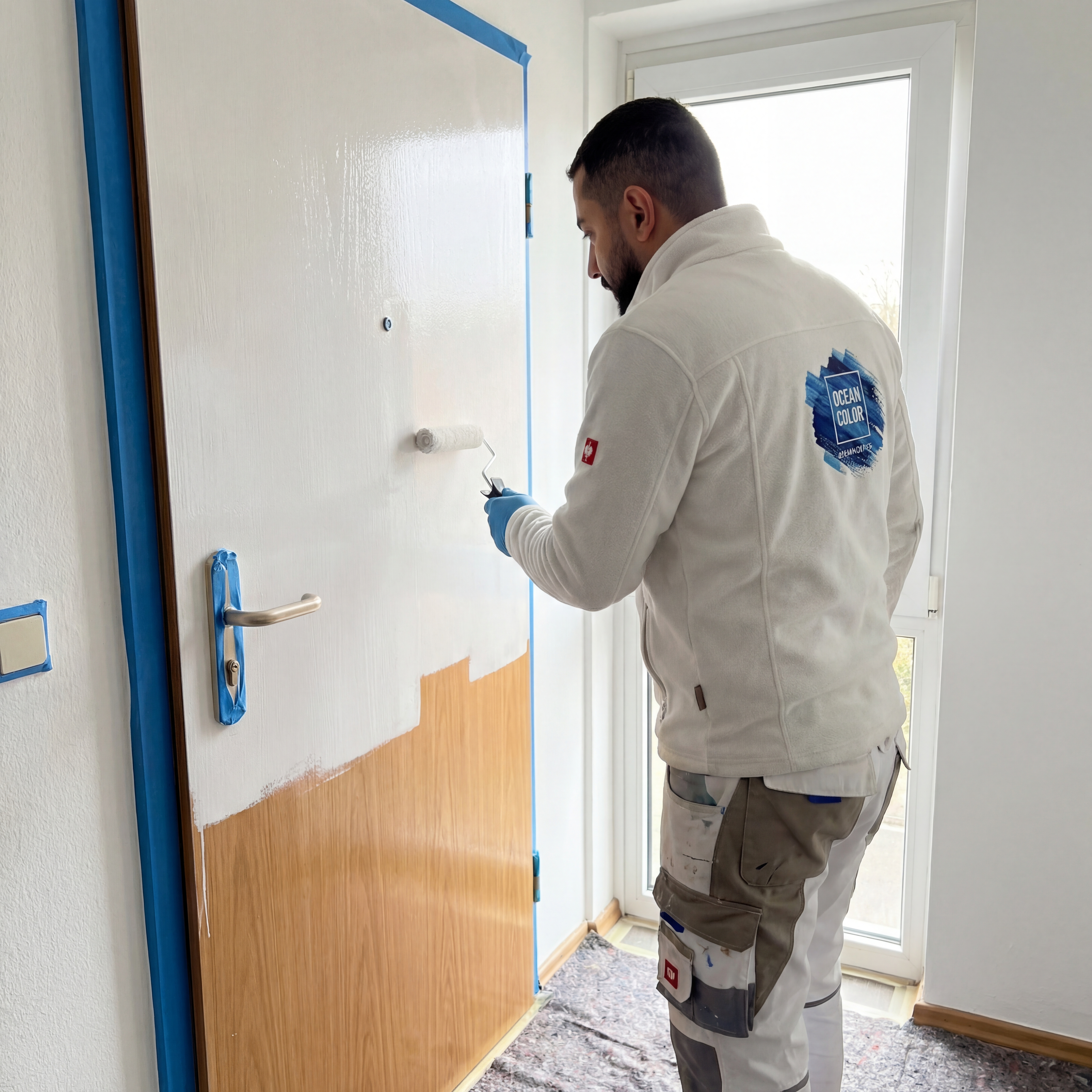 Lackierarbeiten Hamburg – professionelle Türen- und Zargen-Lackierung durch Ocean Color