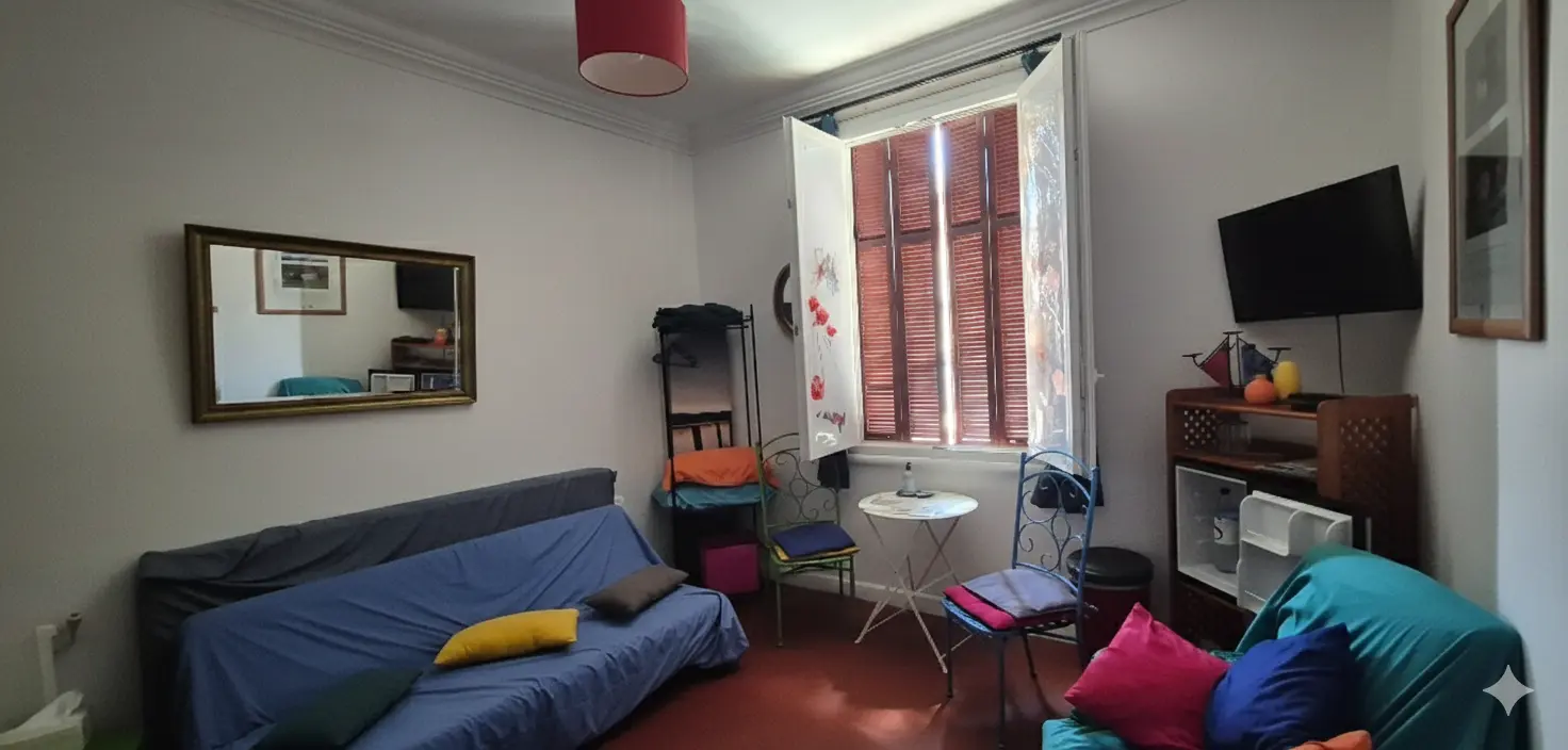 Vista camera centro città Bastia