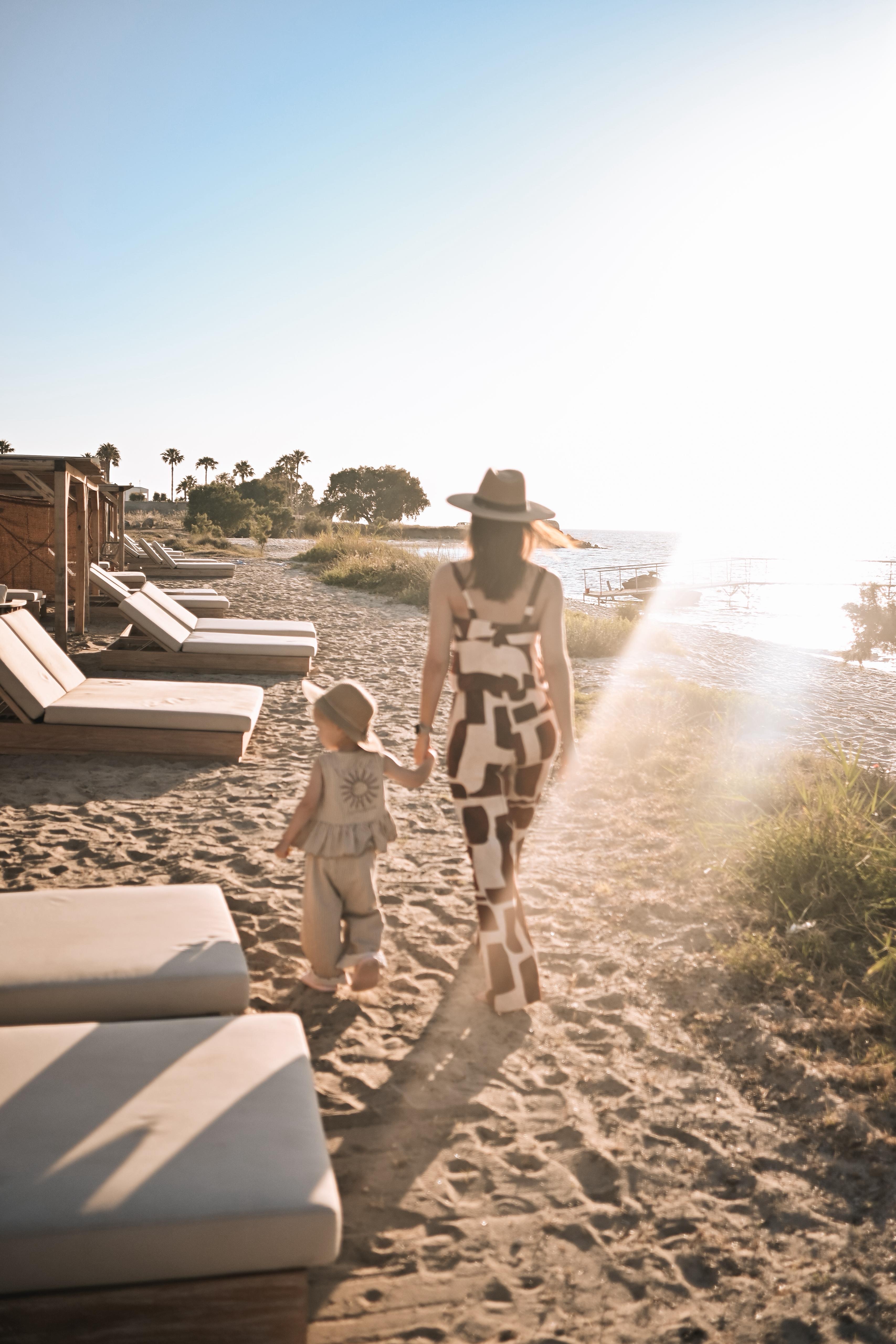 Families at Tribe Beach Lounge