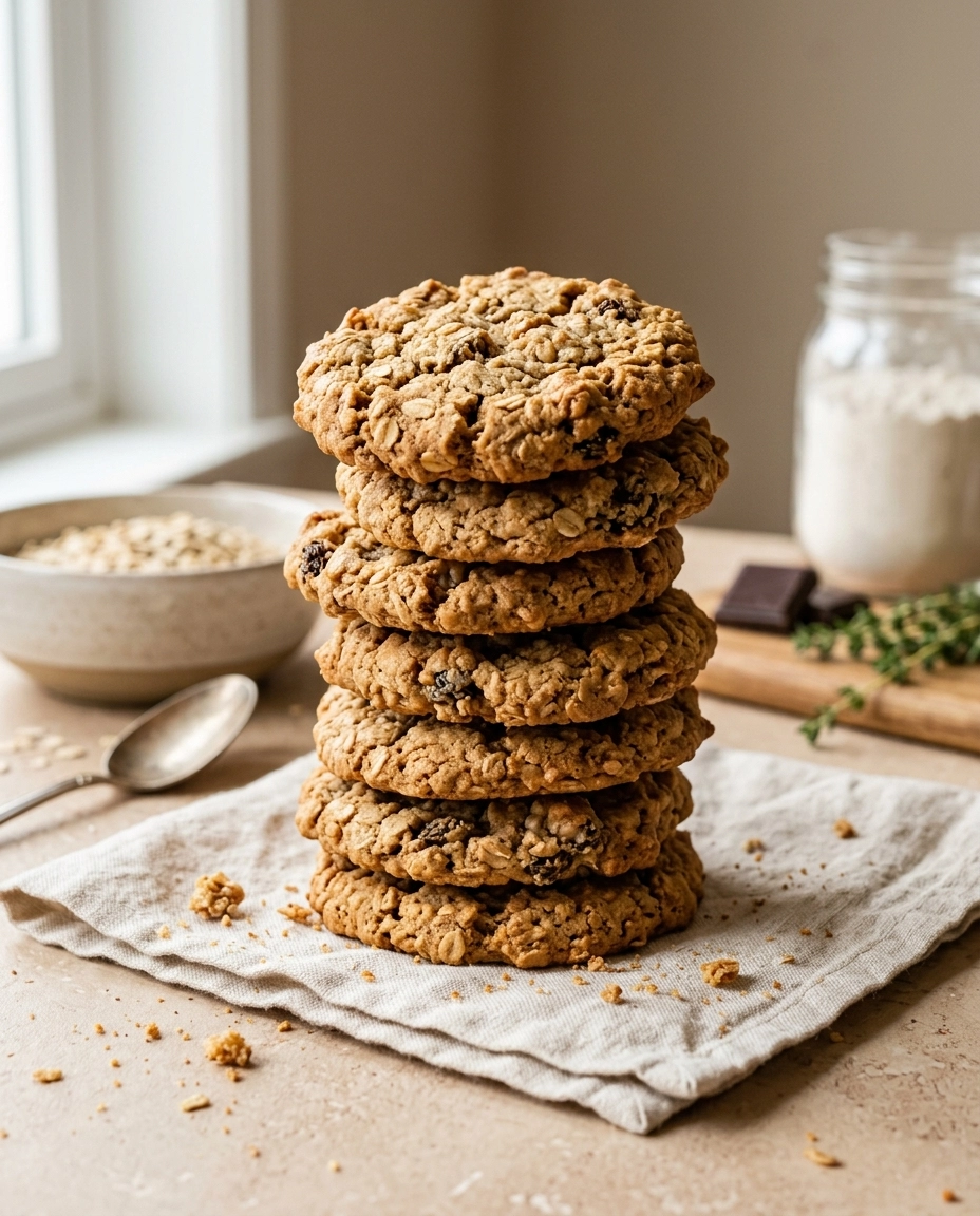 Honey Oat Cookies