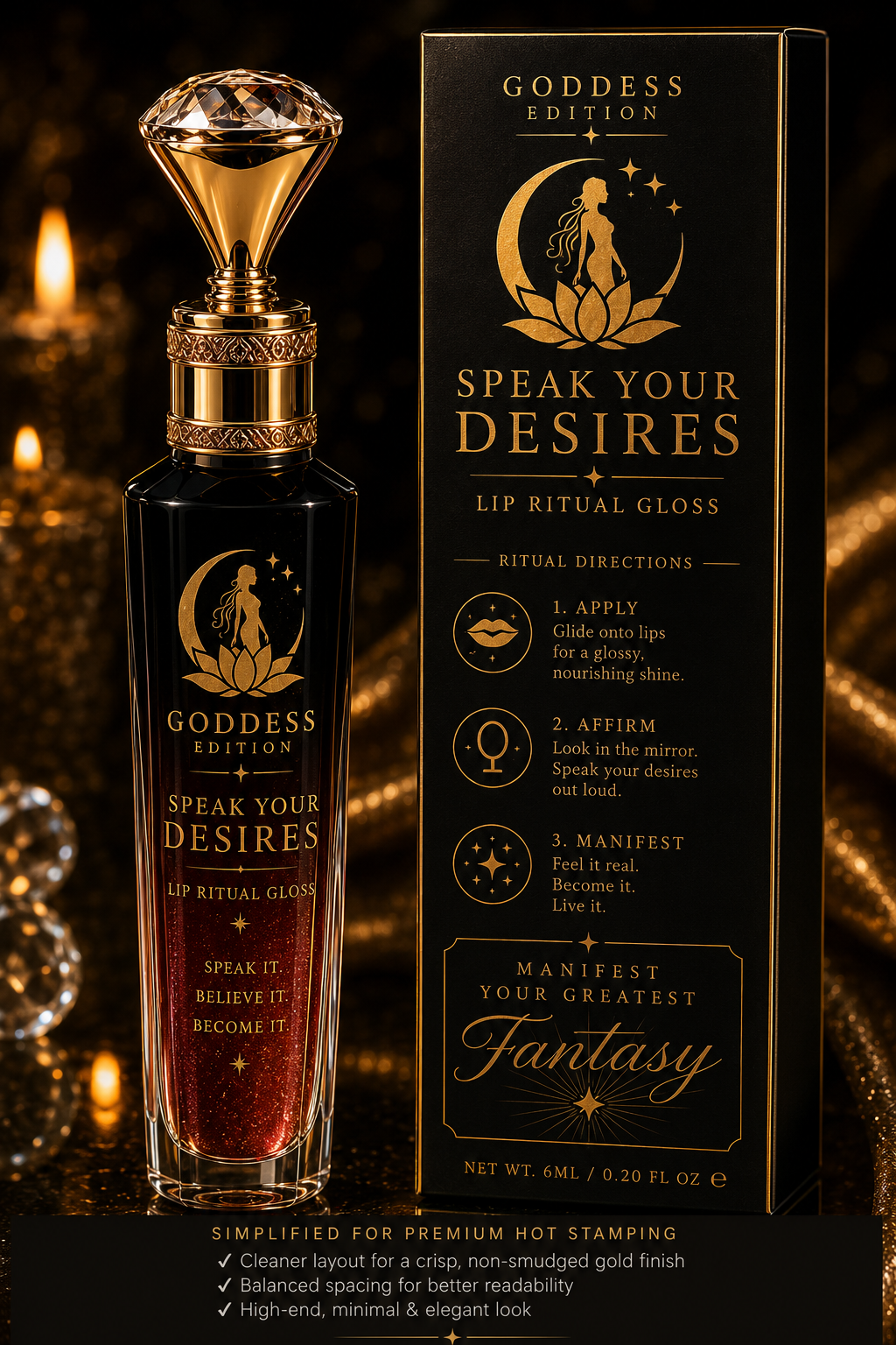 Speak Your Desires Lip Ritual Gloss