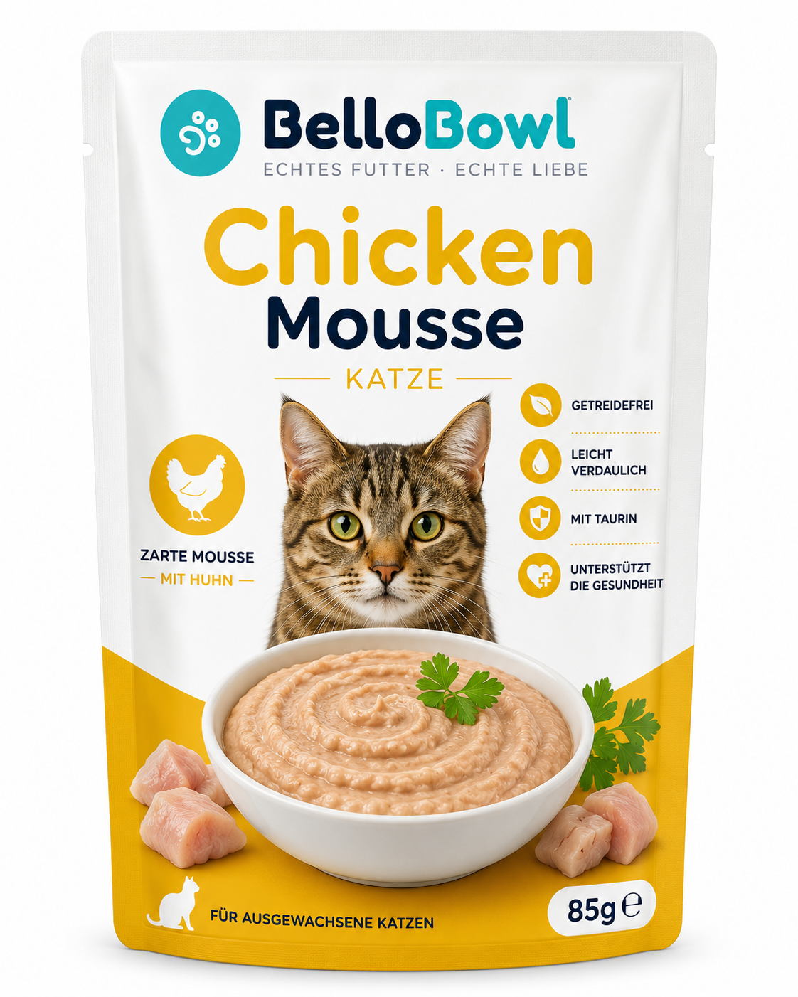 Chicken Mousse Katze
