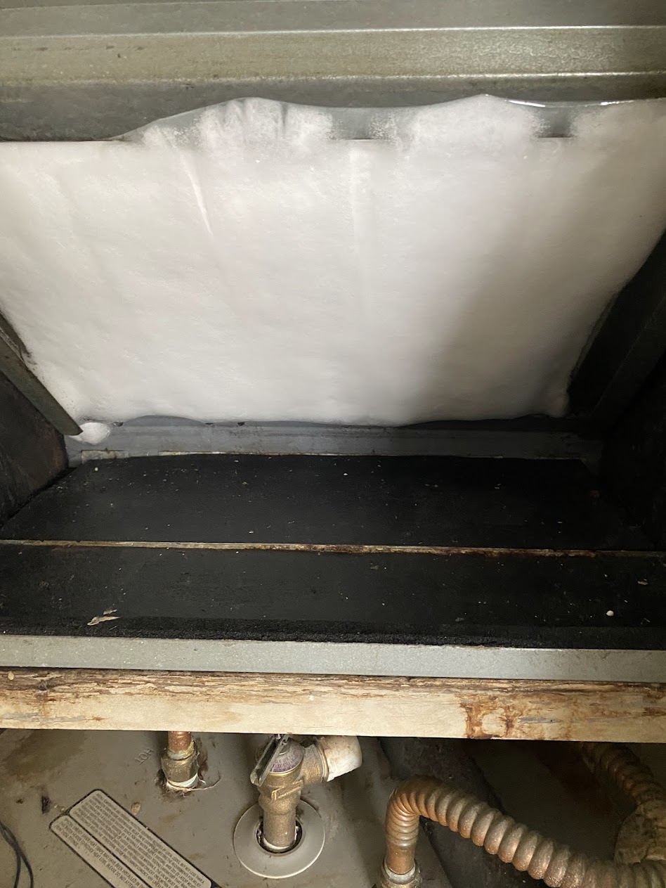 Diagnóstico de evaporadora congelada — bajo refrigerante