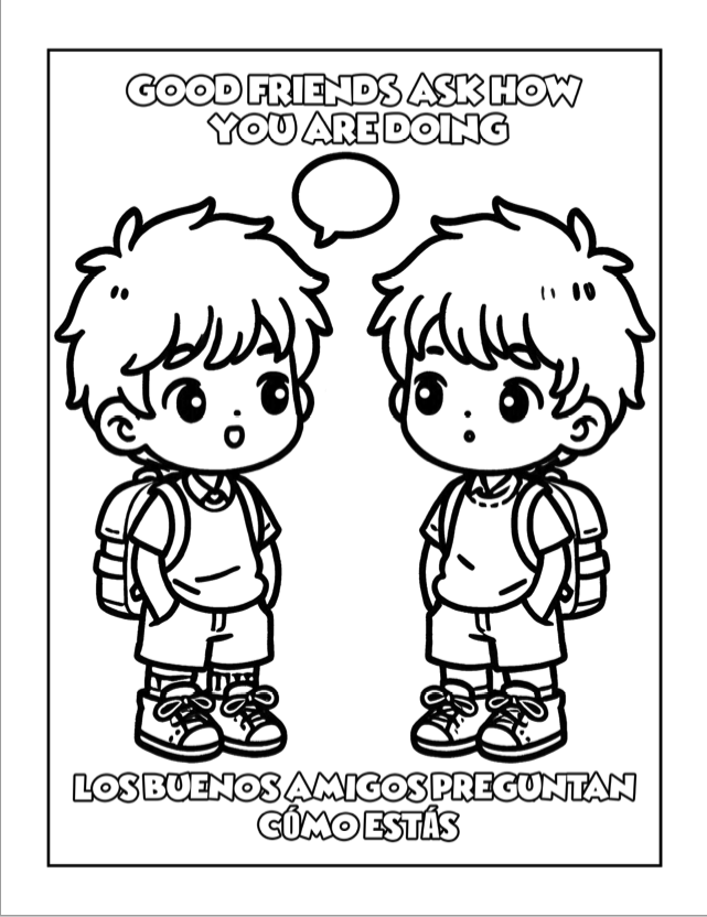 Spanish How Are You Doing Sample Page