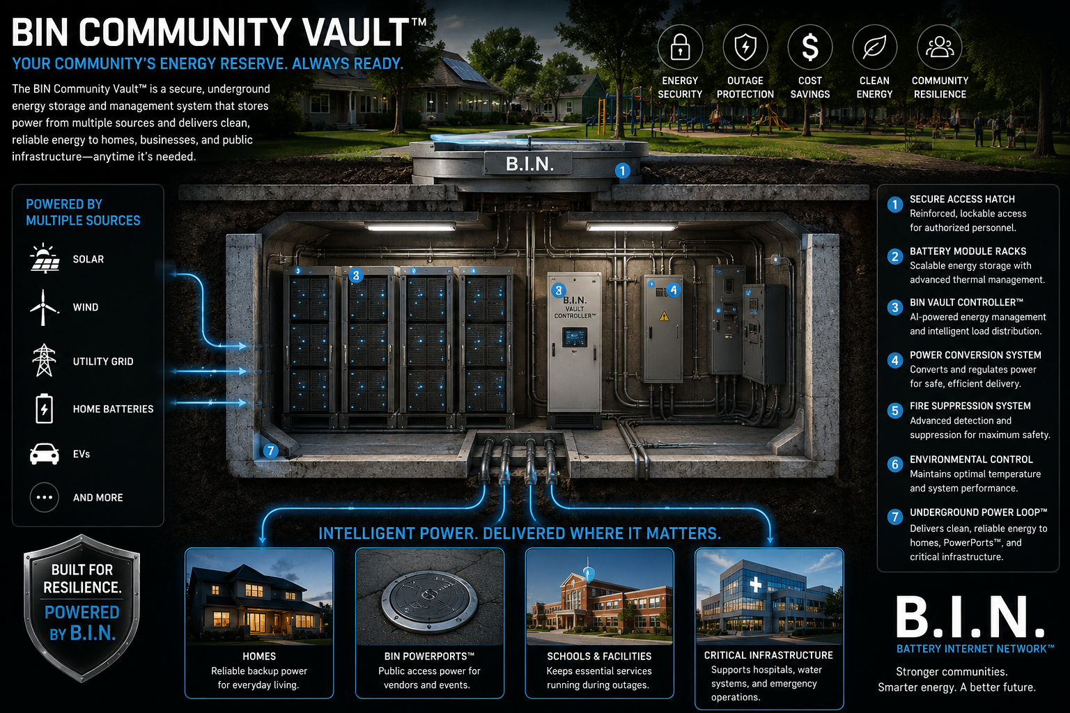 BIN Community Vault™