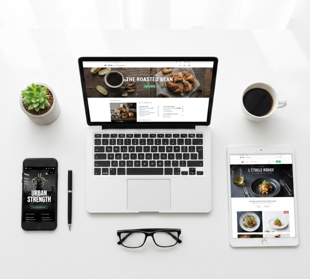 Website Development - Professional responsive designs for mobile, tablet and desktop